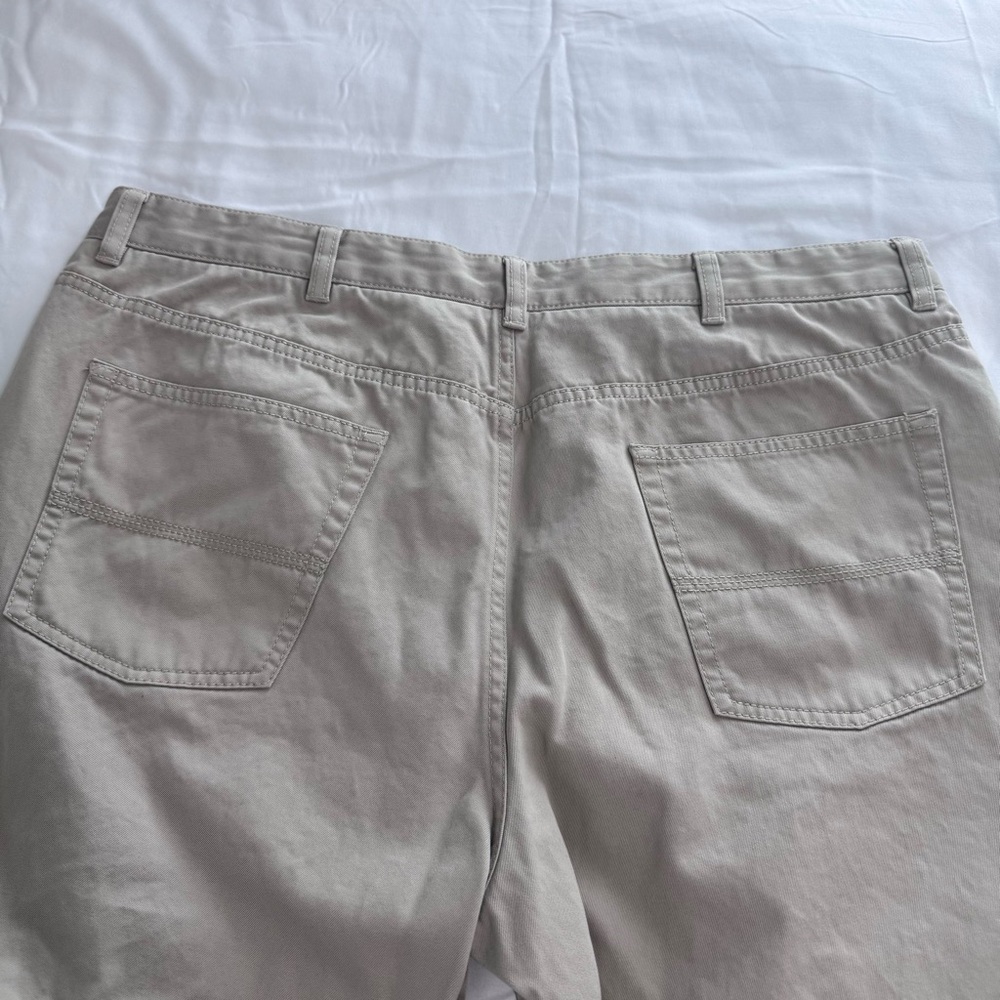 L.L.Bean Men’s Casual Standard Fit 100% Cotton Light Khakis, EUC - Picture 6 of 7